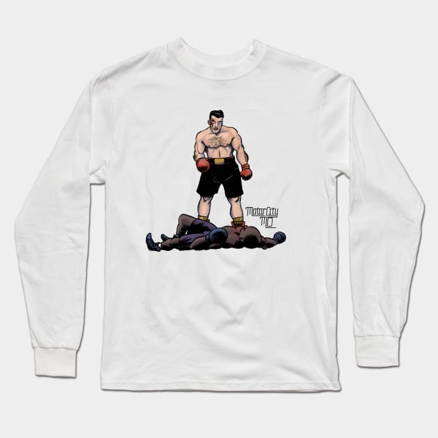 Mo's Boxing Days Long Sleeve T-Shirt by 3YsMenMedia